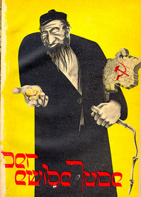 THE  ETERNAL  JEW (Anti-Semitc cartoon, date unknown)